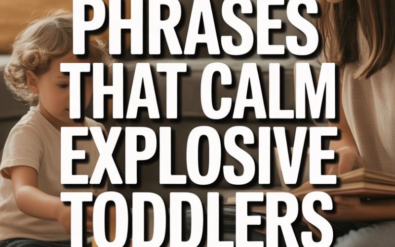 Calming phrases to soothe upset toddlers in a cozy, nurturing family home environment.