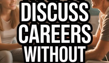 Friendly career discussion tips for talking about careers without pressure.