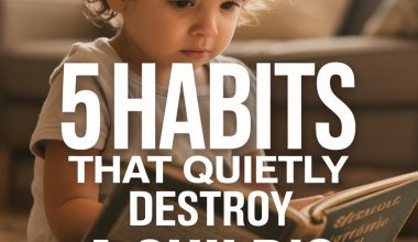 Child reading a book at home highlighting habits that impact confidence and self-esteem.