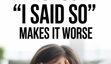 Young girl upset with parent communication mistake highlighting the impact of dismissive responses.