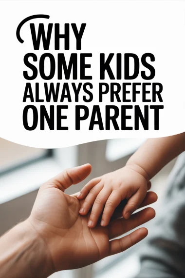 Childs hand on parents palm highlighting parental favoritism and child-parent bond.