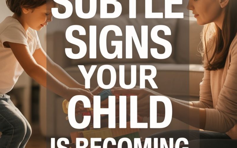 Mother and child bonding during play in a cozy home, highlighting signs of spoiling behavior.