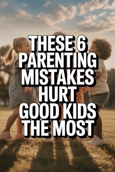 Happy children playing outdoors highlighting parenting mistakes that hurt kids emotionally.