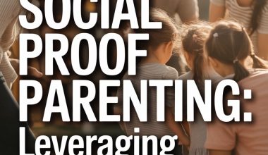 Parents and children engaging in outdoor play, showcasing social proof in supportive parenting environments.
