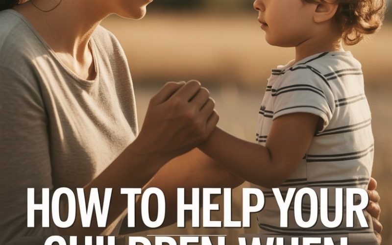 Mother supporting child through challenging co-parenting with a narcissist.