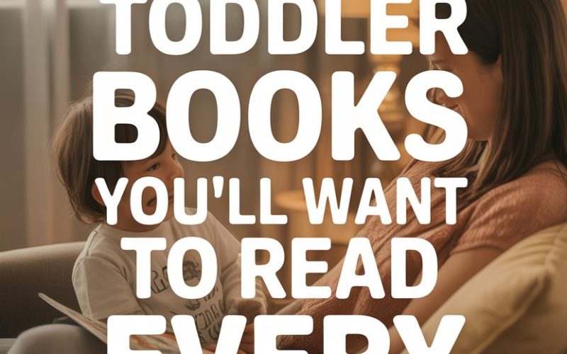 Cozy toddler bedtime reading scene with parent, child, warm lighting, and inviting home atmosphere.