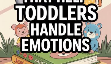 Colorful childrens book cover with animals, kids, and emotional literacy books for toddlers.