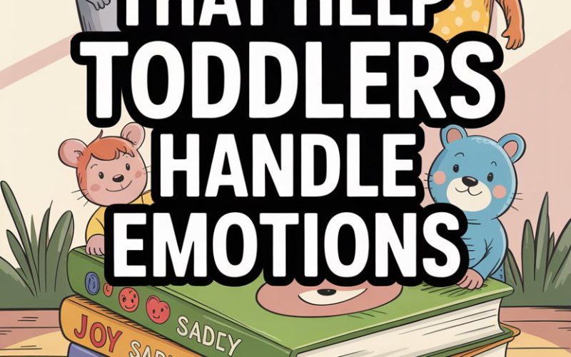 Colorful childrens book cover with animals, kids, and emotional literacy books for toddlers.