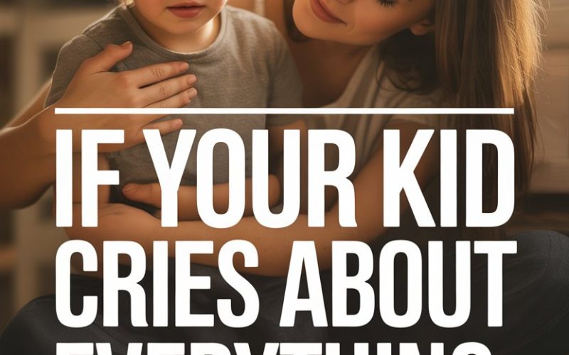 Parent comforting upset child, promoting empathy and patience in emotional child parenting.