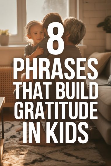 Kids and grandparents sharing love to build gratitude through nurturing family bonds.