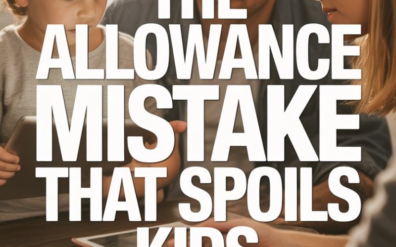 Family discussing the impact of allowance mistakes on kids behavior and parenting strategies.