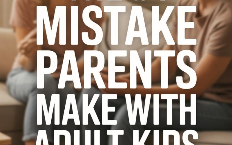Parents and adult children improving communication and avoiding common relationship mistakes.