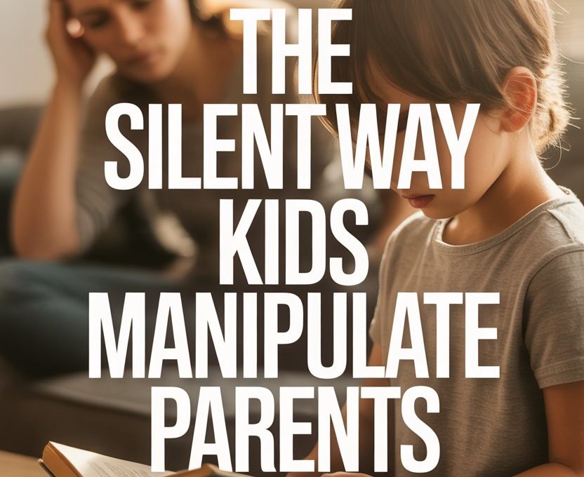 Child reading quietly at a family table while worried parent watches, highlighting family dynamics and influence.