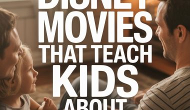 Family sharing joyful moment watching Disney movies to teach kindness and empathy.
