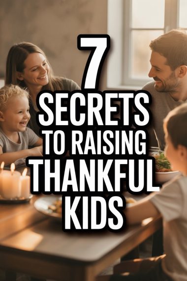 Family enjoying a thankful, cozy meal together, fostering gratitude and bonding in a warm home.