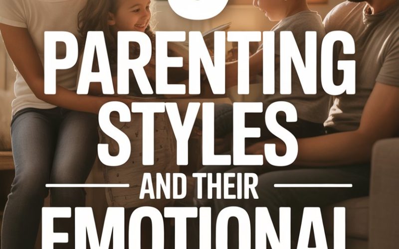 Family bonding scene illustrating different parenting styles and their emotional impact on children.