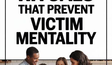 Family cooking together promotes resilience and prevents victim mentality through positive family rituals.
