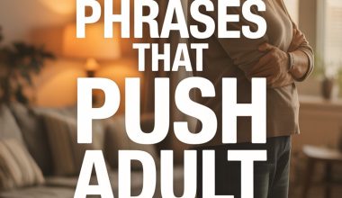 Important family phrases to avoid that push adult children away.