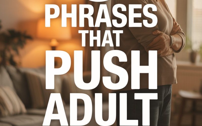 Important family phrases to avoid that push adult children away.