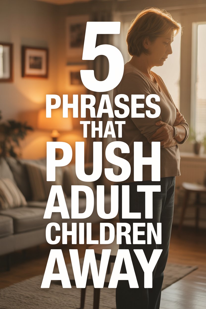 Important family phrases to avoid that push adult children away.