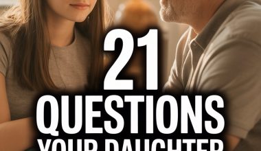Father and daughter sharing a heartfelt moment with meaningful questions to strengthen their bond.