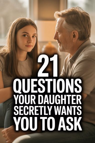 Father and daughter sharing a heartfelt moment with meaningful questions to strengthen their bond.
