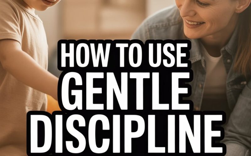 Parents practicing gentle discipline with strong-willed kids during a nurturing puzzle activity.