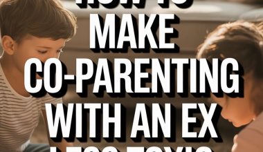 Co-parenting tips for a healthier relationship with your ex for your childs well-being.