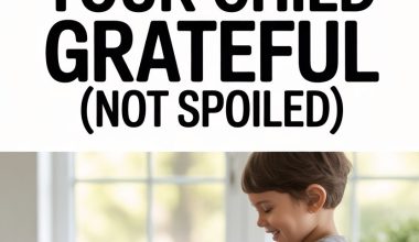 Guide to raising grateful children with toys and positive parenting tips.