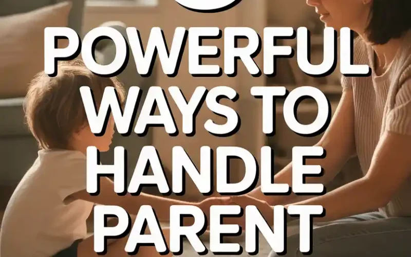 Mother and child sharing a peaceful moment, with tips to manage parental anger effectively.