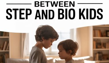 Sibling bond: caring conversation between two boys in a cozy family home.