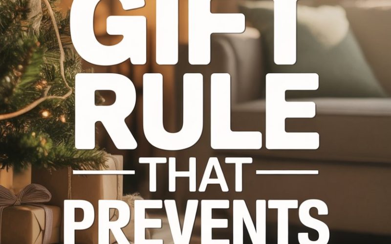 Holiday gift-giving rule: avoid spoiling surprises with excessive revealing.