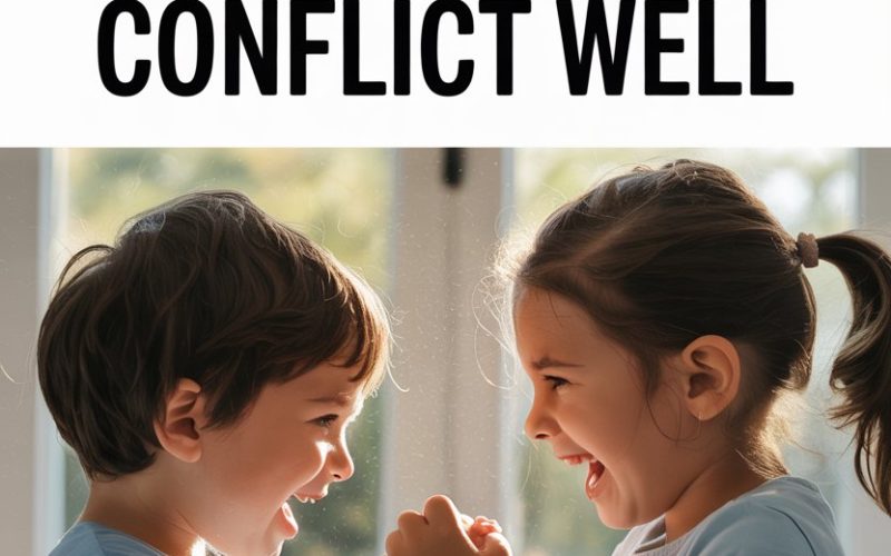 Children-friendly conflict resolution: playful arm-wrestling promotes social skills and emotional intelligence.