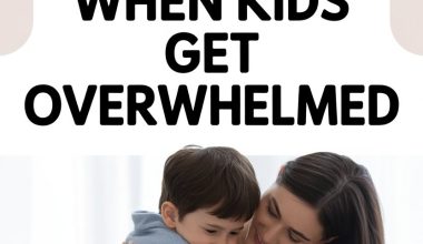 Mother comforting child with hugs, promoting emotional support and calming overwhelmed kids.