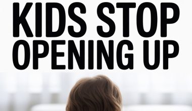 Children opening up: common mistakes parents make that block kids’ emotional openness and communication.
