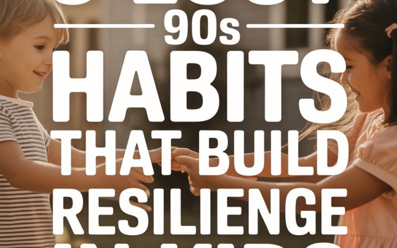 Children playing outside, building resilience through outdoor play and joyful social interaction.