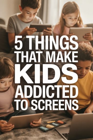 Children using tablets and smartphones, highlighting digital device use and screen time impact.
