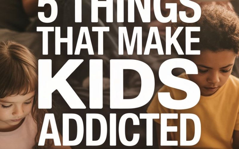 Children using tablets and smartphones, highlighting digital device use and screen time impact.