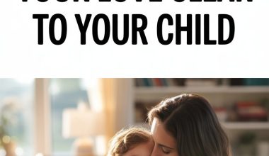 Mother and child sharing loving affection in a warm, cozy home setting.