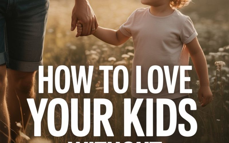 Parent and child holding hands outdoors, showcasing loving, balanced parenting without smothering.