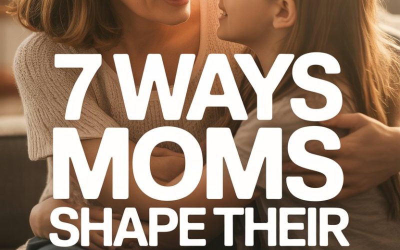 Mother and daughter sharing a loving, intimate moment that fosters confidence and deep emotional connection.