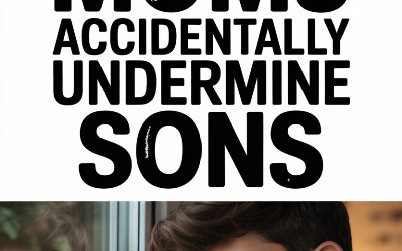 How moms unintentionally undermine their sons confidence and emotional development.