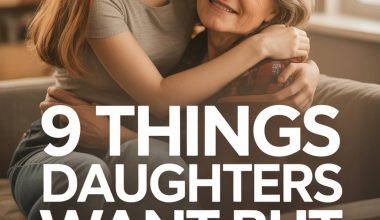 Mother and daughter sharing a loving embrace in a cozy, warm, home setting.