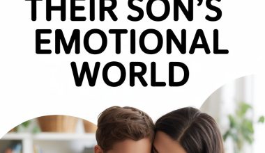 Mother and son sharing a loving hug, fostering emotional bond and childhood development.