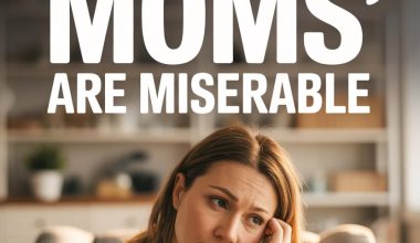 Woman feeling overwhelmed and exhausted, highlighting the struggles of perfect motherhood and societal pressure.