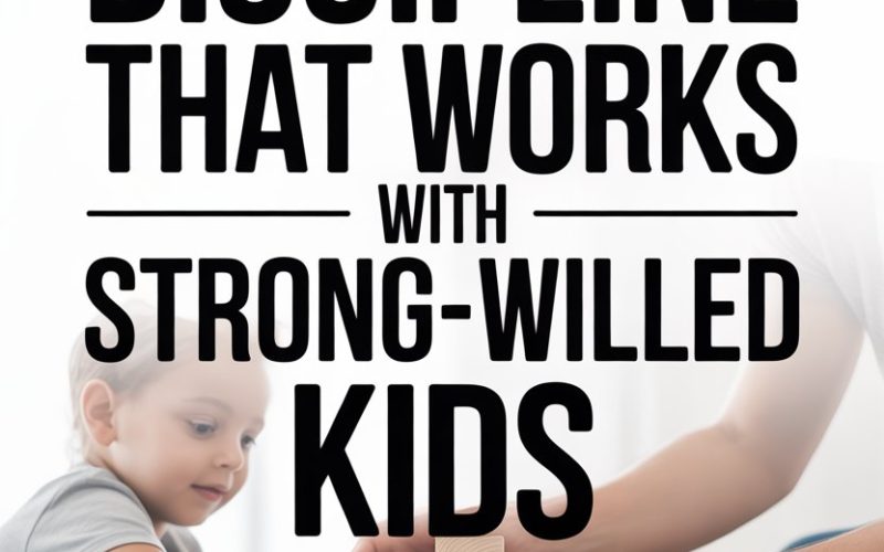 Effective discipline strategies for strong-willed kids building with adult guidance.