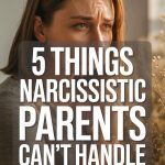 Young woman with worried expression highlighting challenges with narcissistic parents.
