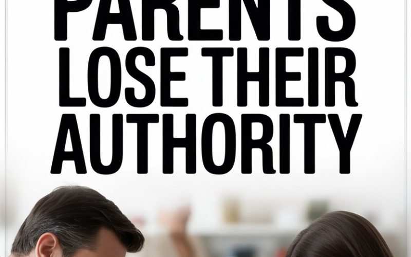 Family dispute highlights the consequences of silent parenting and loss of authority.