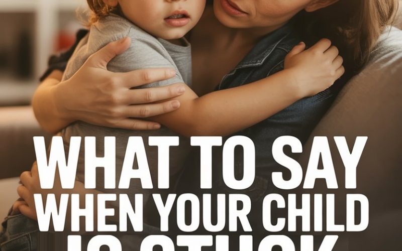 Parenting tips to comfort a child experiencing fear and emotional distress.