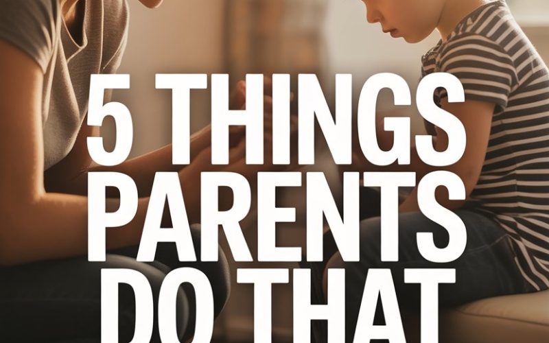 Mother explaining discipline to her attentive son, highlighting parenting mistakes that weaken authority.